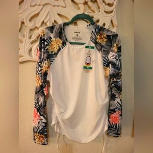 Hurley women's xl rash guard